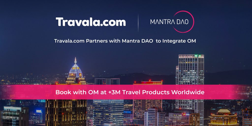 MANTRA DAO Partners with Travala.com