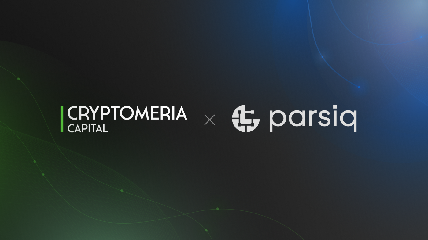 Cryptomeria Capital x PARSIQ Partnership