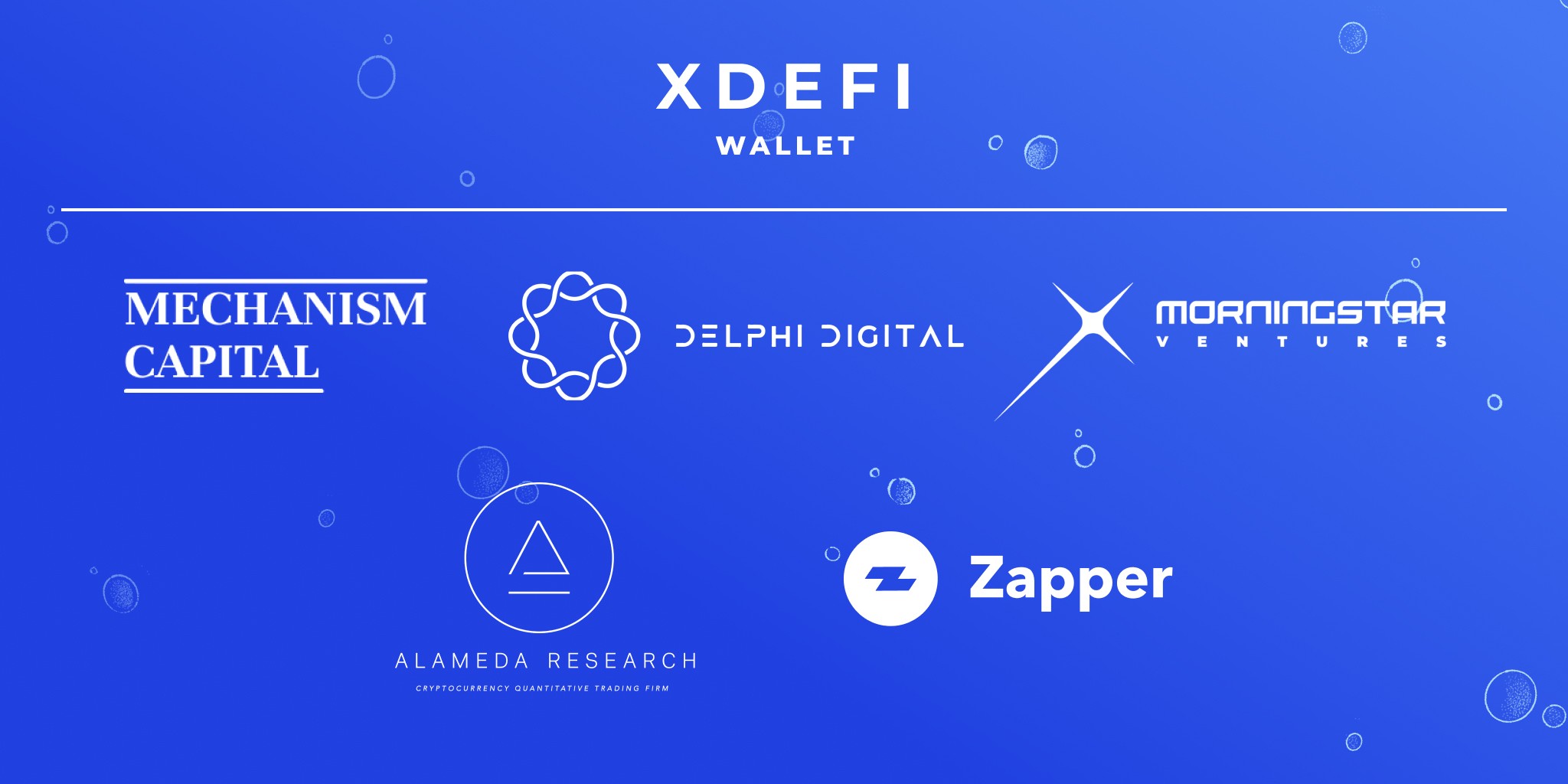 XDEFI Wallet - Seed Investors Announcement