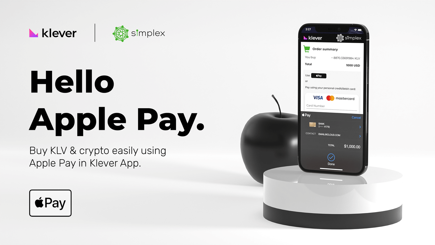 Klever Enables Apple Pay