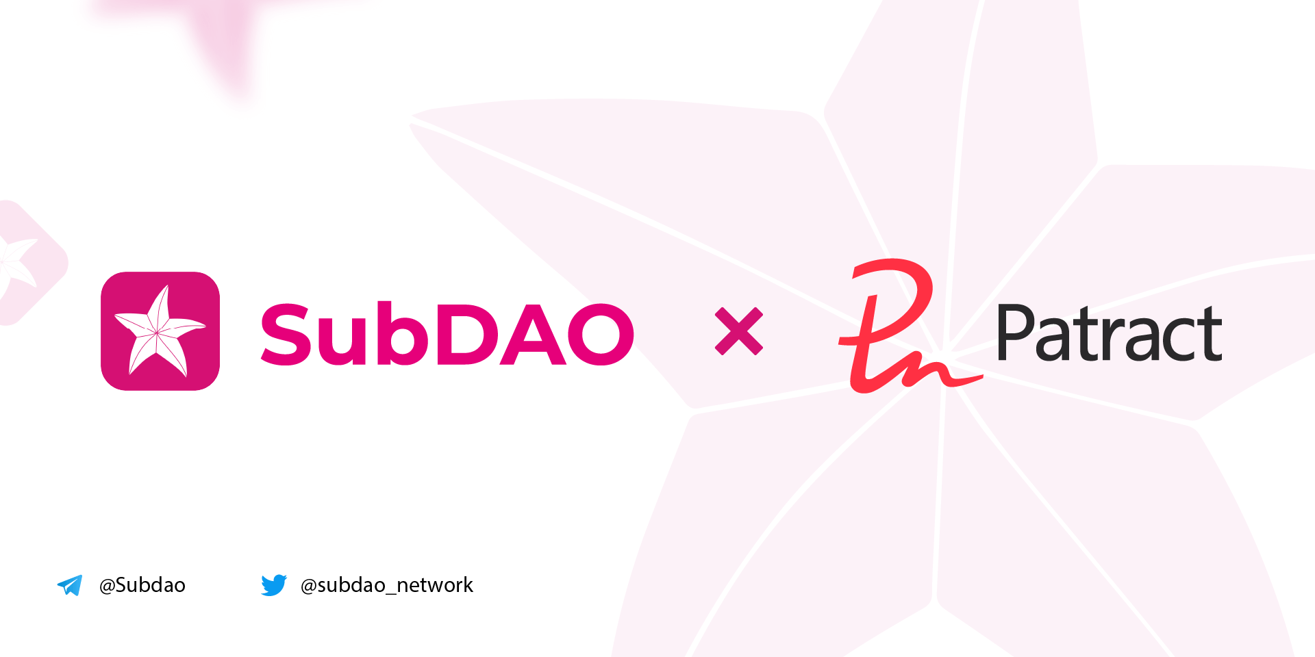 SubDAO X Patract Collaboration