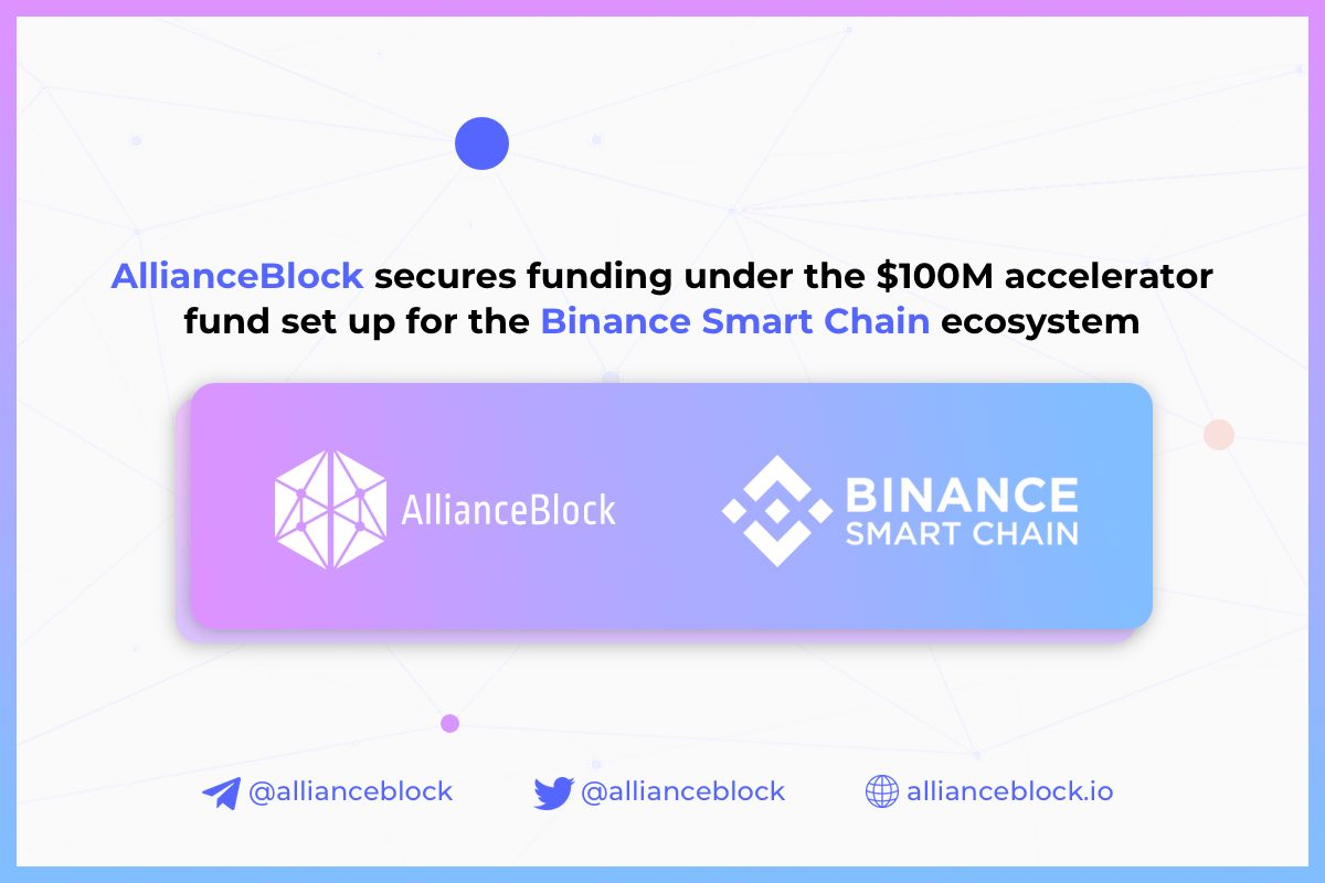 AllianceBlock x Binance Smart Chain - Smart Liquidity Network