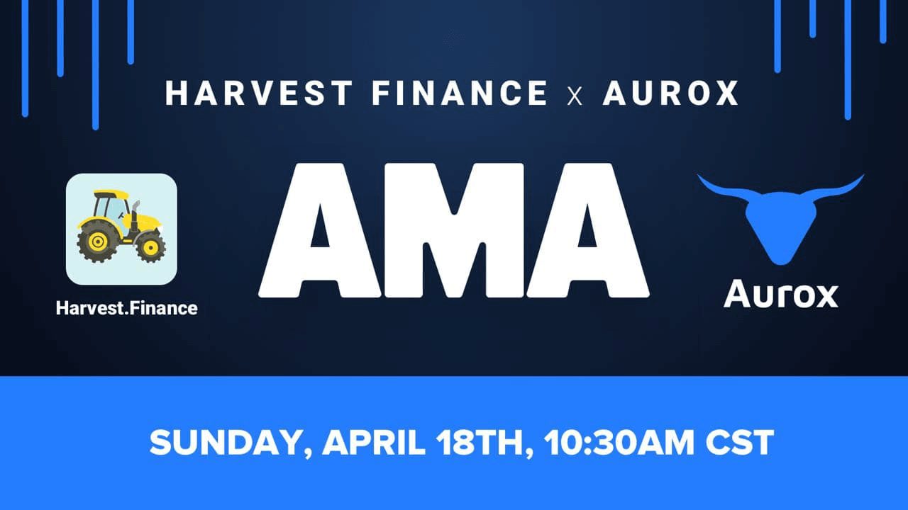 Harvest Finance x Auros AMA