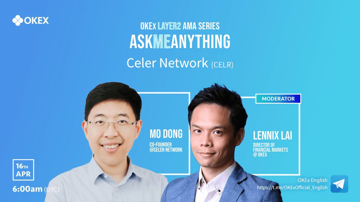 OKEx AMA with Celer Network