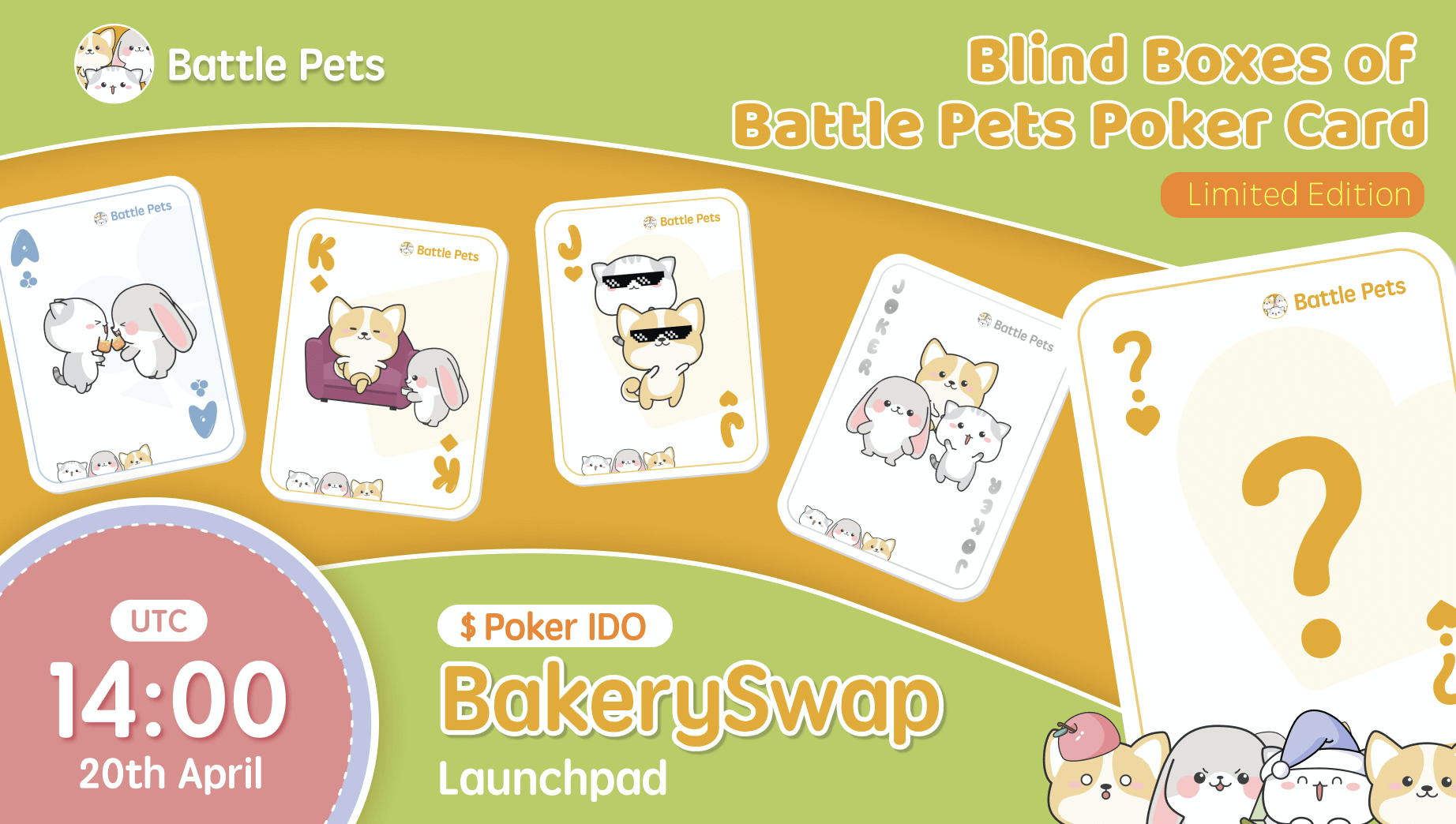 PET Poker Card Launch at Bakery Launchpad