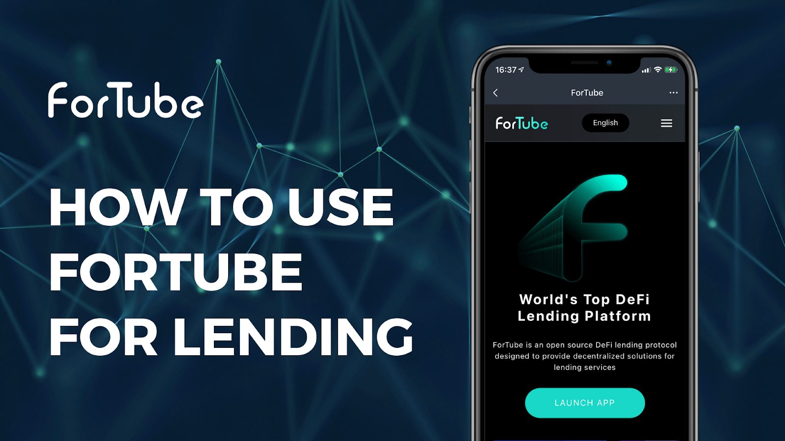 How to Use ForTube for Lending Guide