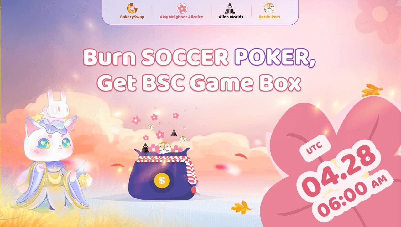 BSC Game Boxes Launch by BakerySwap