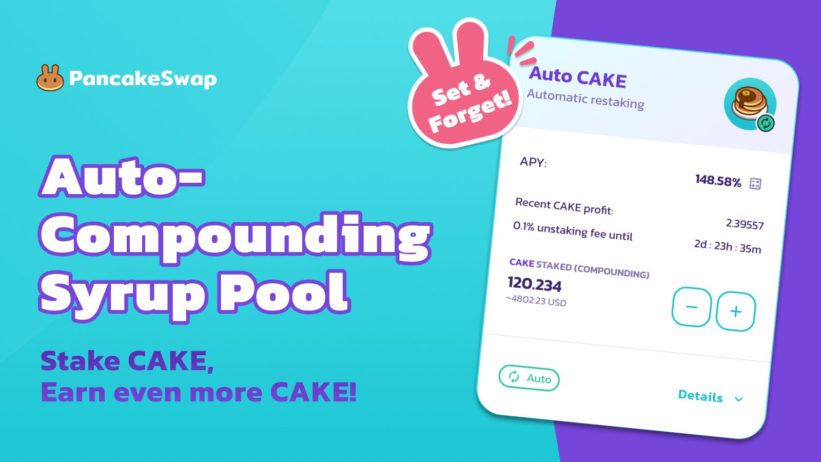 PancakeSwap’s Auto-Compounding Launch