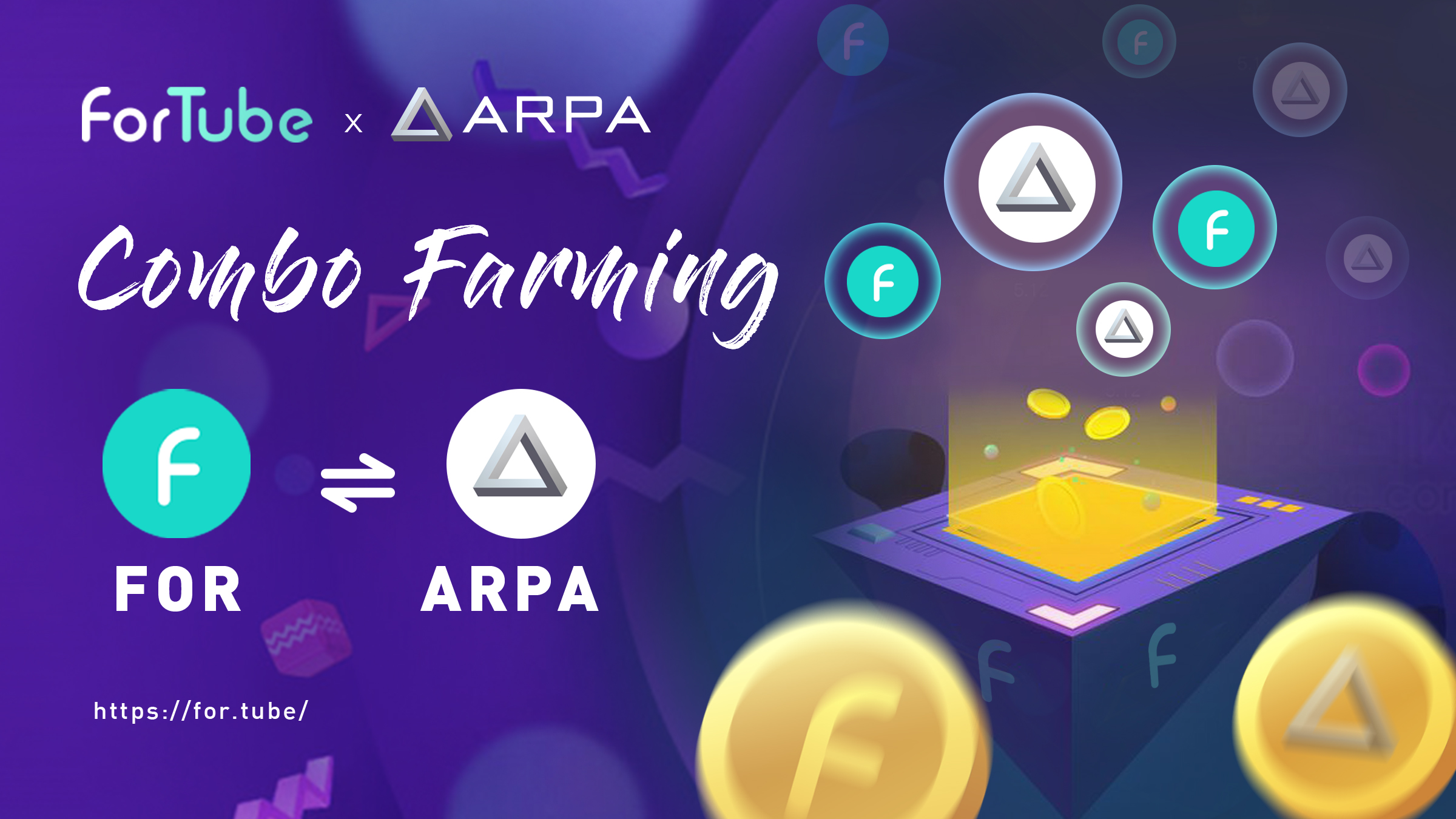 Fortube x ARPA Combo Farming