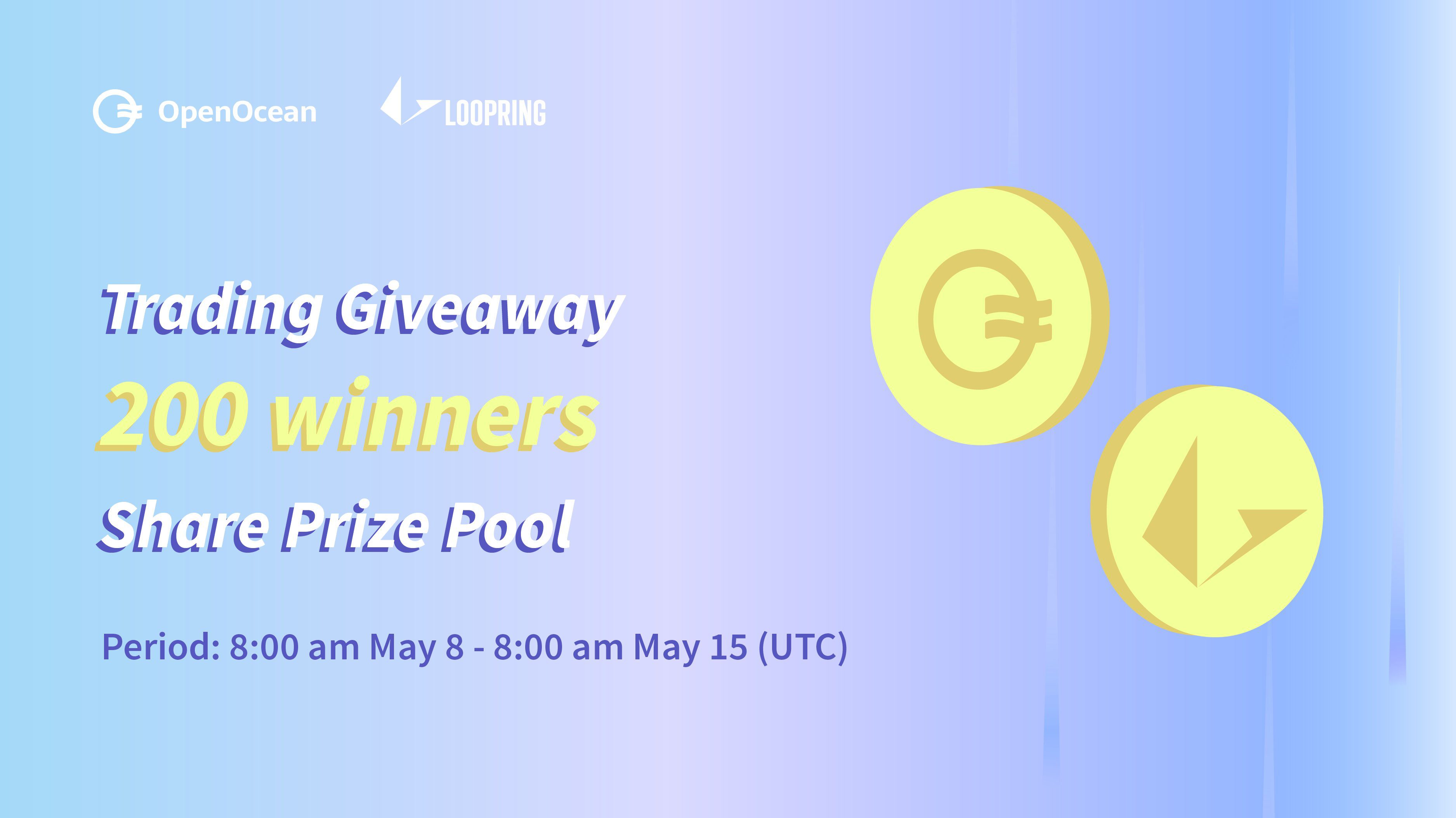 Loopring x OpenOcean Trading Giveaway