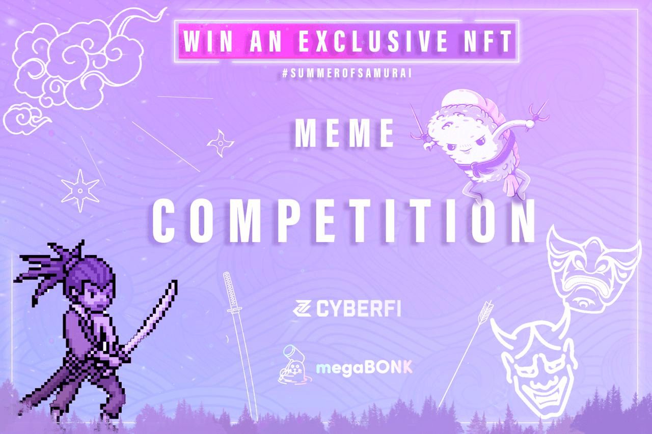 megaBONK x CyberFi NFT Meme Contest