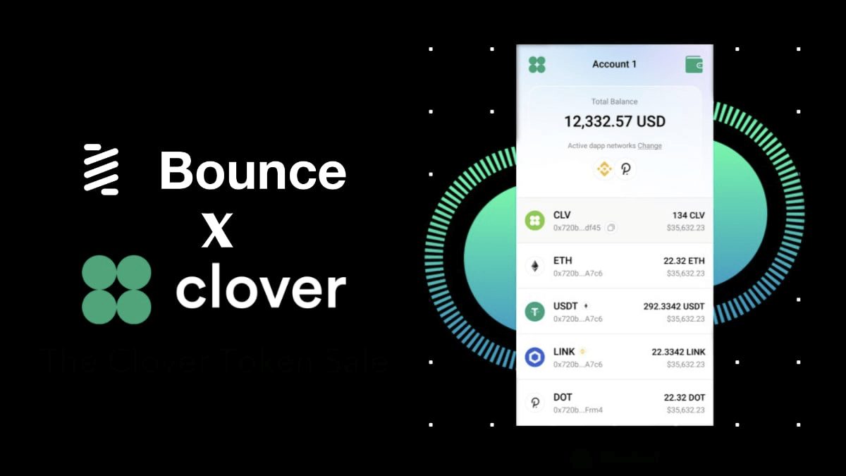 Bounce Integrates Clover Cross-chain Wallet