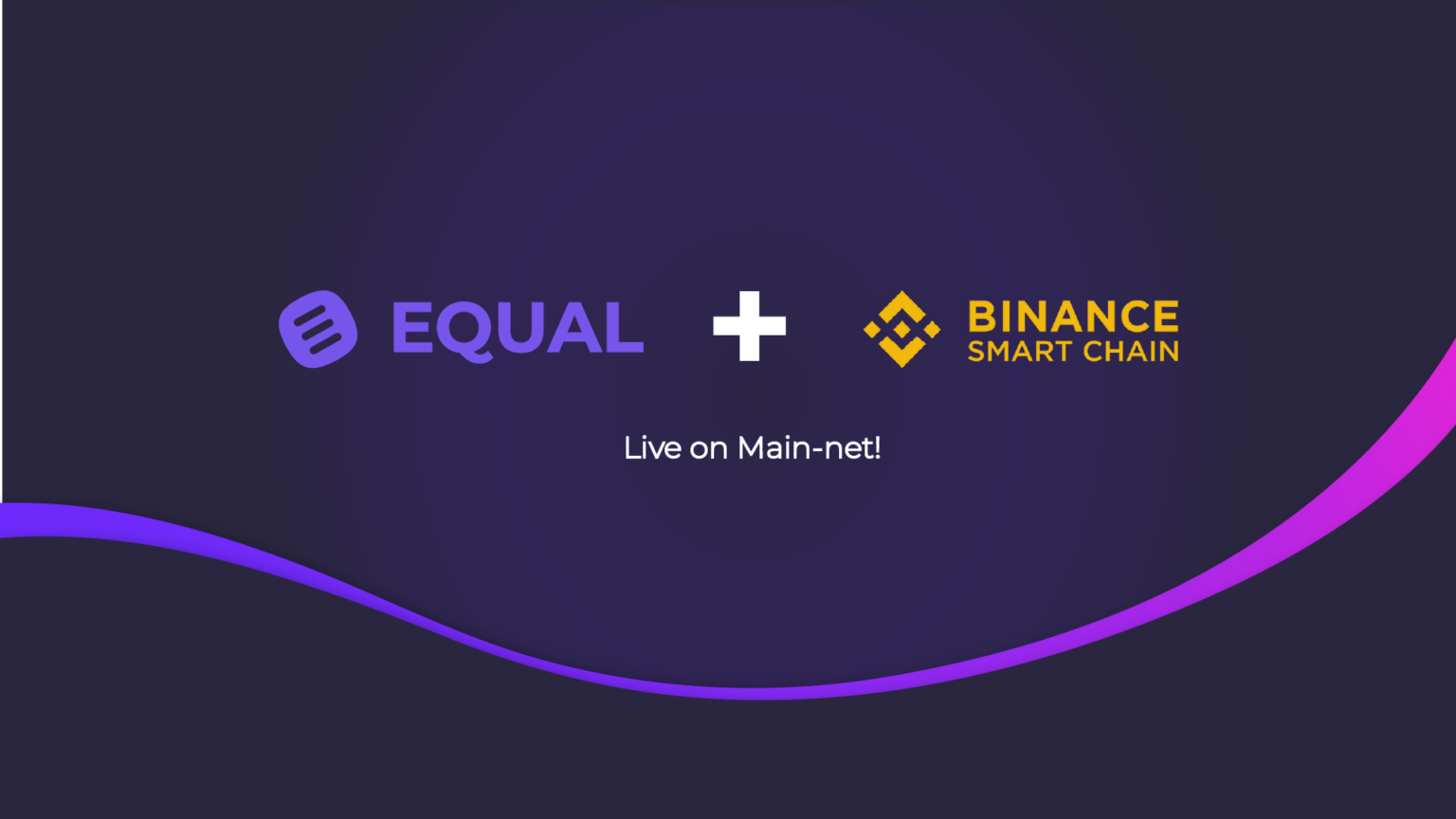 Launching of Equal Network to Binance Smart Chain - Smart ...
