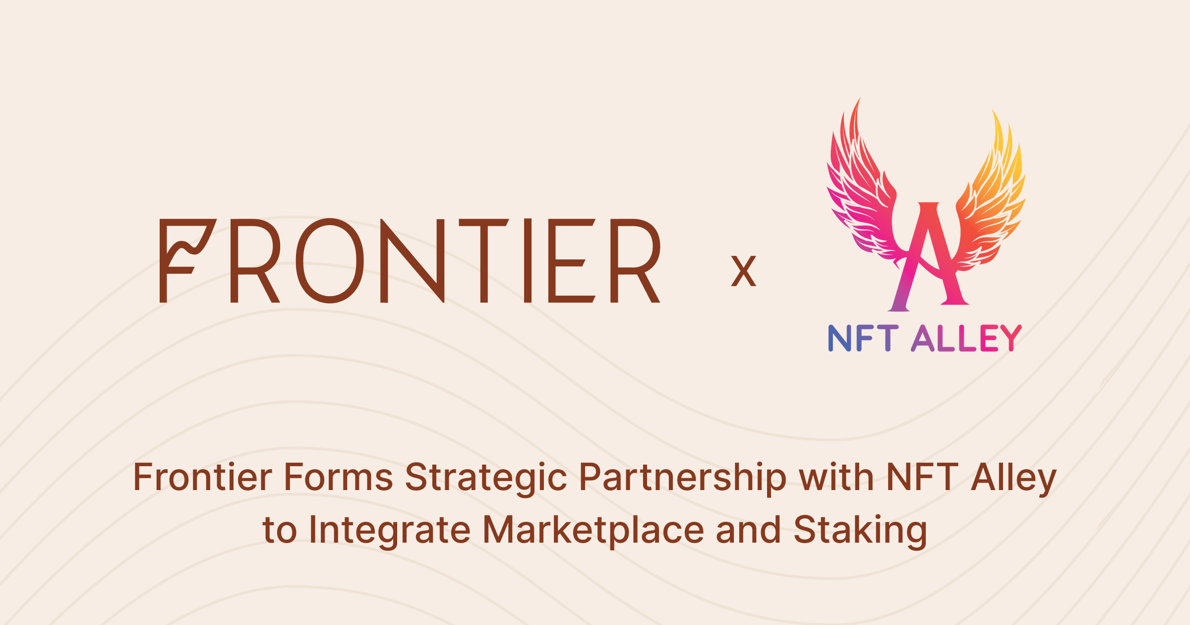 Frontier x NFT Alley Strategic Partnership