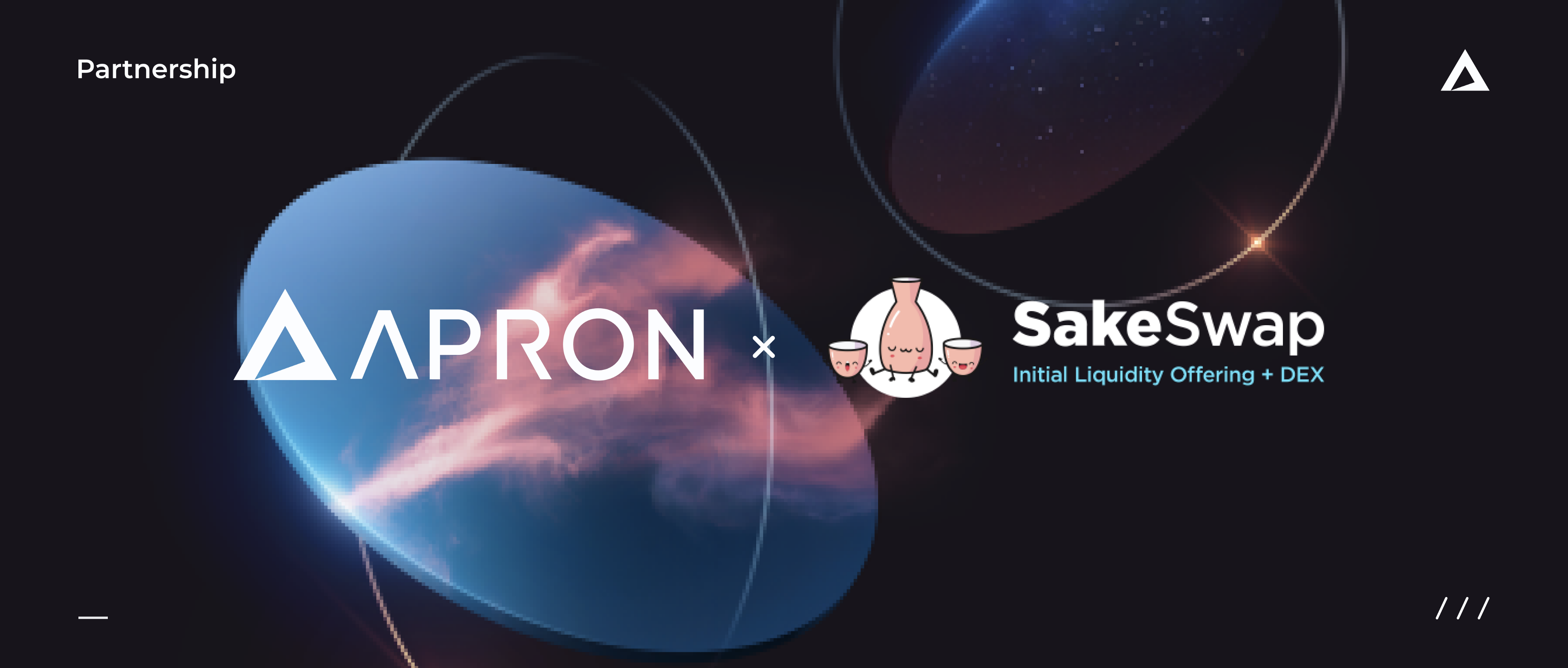 Apron Network x SakeSwap Partnership