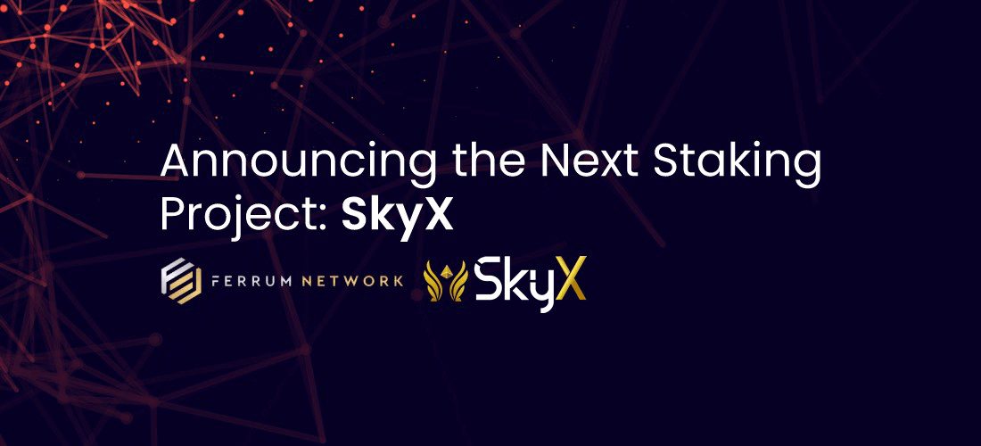 Ferrum Network’s Staking Project SkyX Token