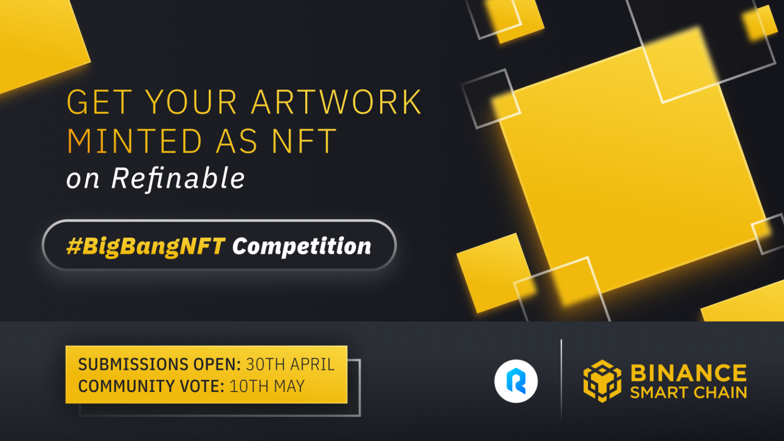 Binance and Refinable have unveiled the BigBangNFT ...
