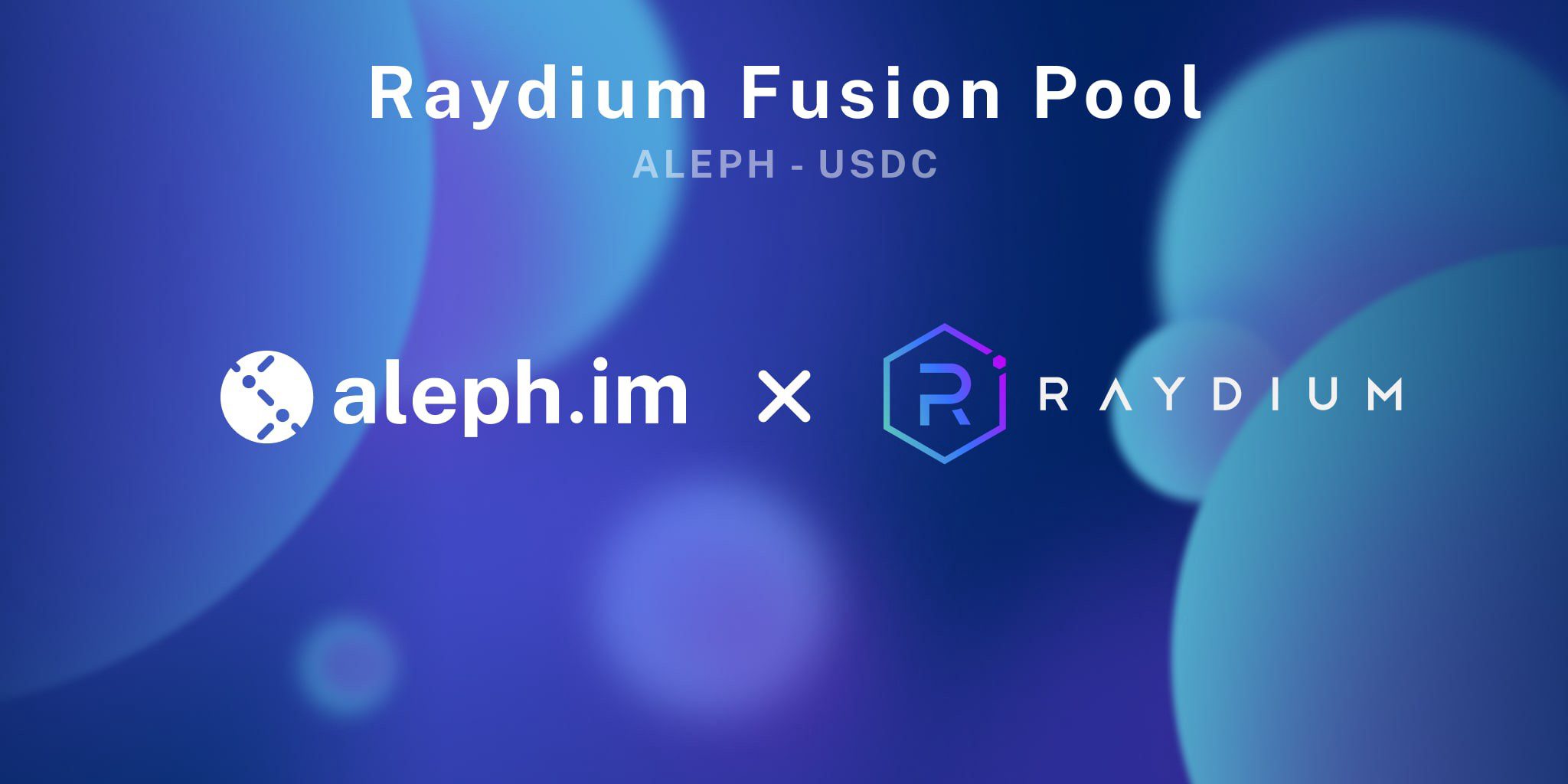 ALEPH’s Fusion Pool on Raydium