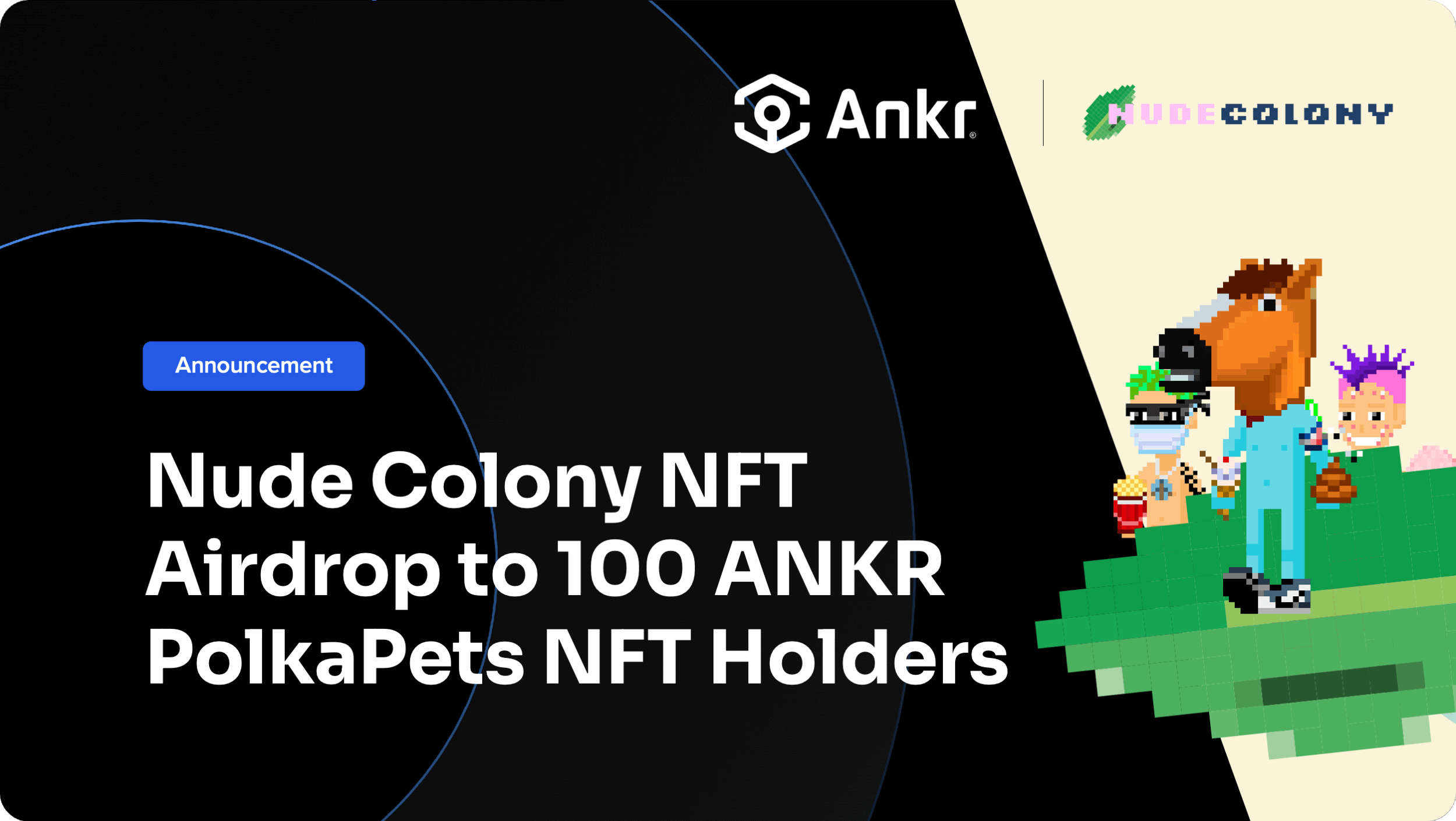 PolkaPet NFT Holders Ankr x NudeColony NFT Airdrop