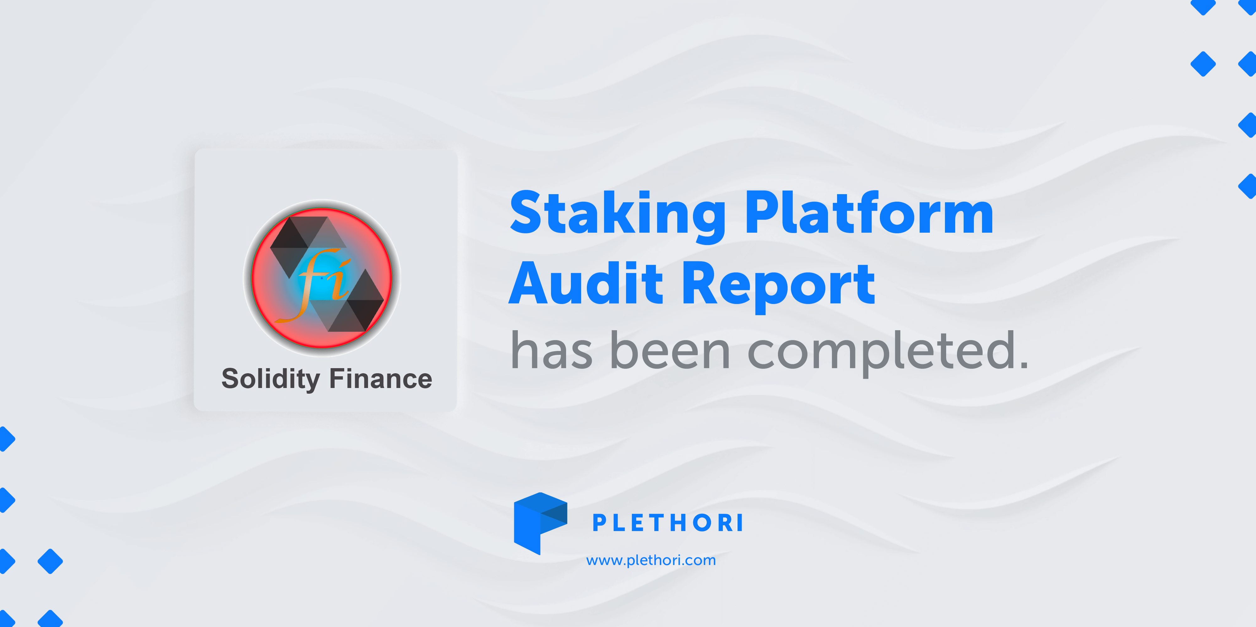 Staking Contract Full Security Audit