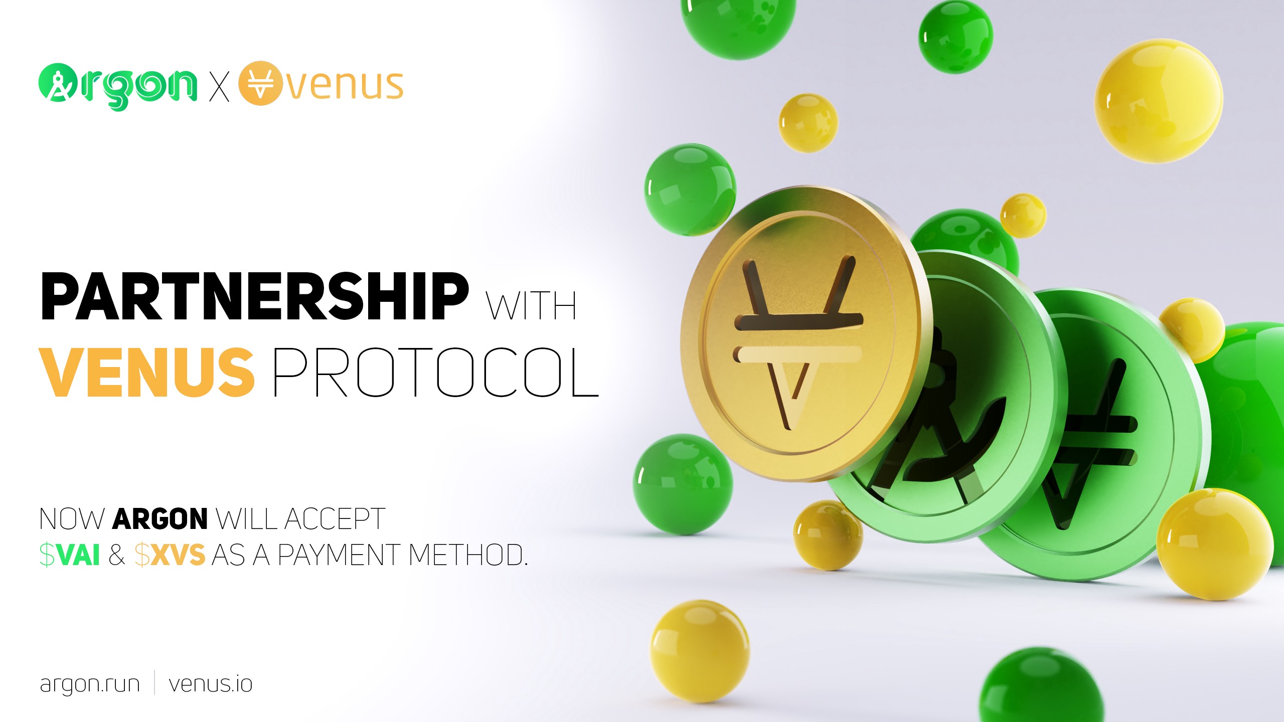 Argon x Venus Protocol Partnership - Smart Liquidity Network