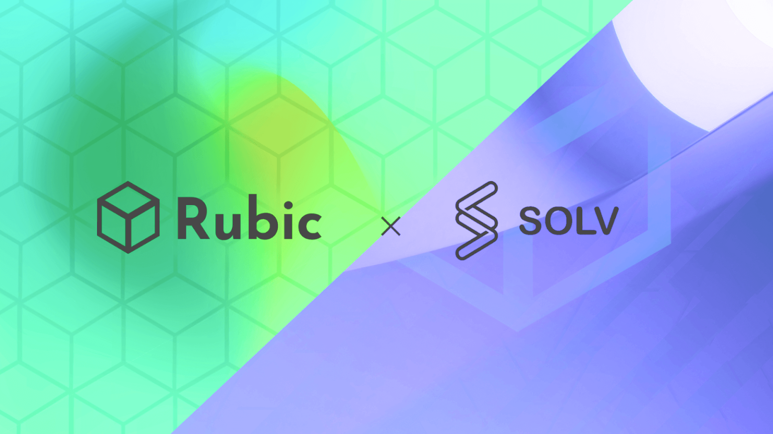 Solv Protocol x Rubic Partnership - Smart Liquidity Network