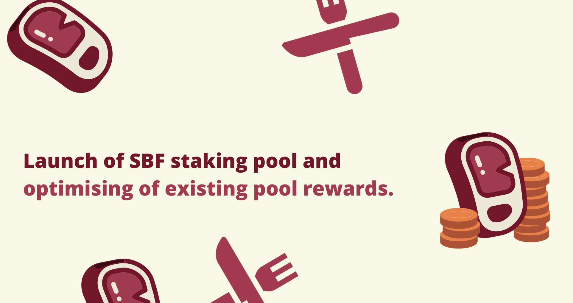 SBF Staking Pool Launch by SteakBank