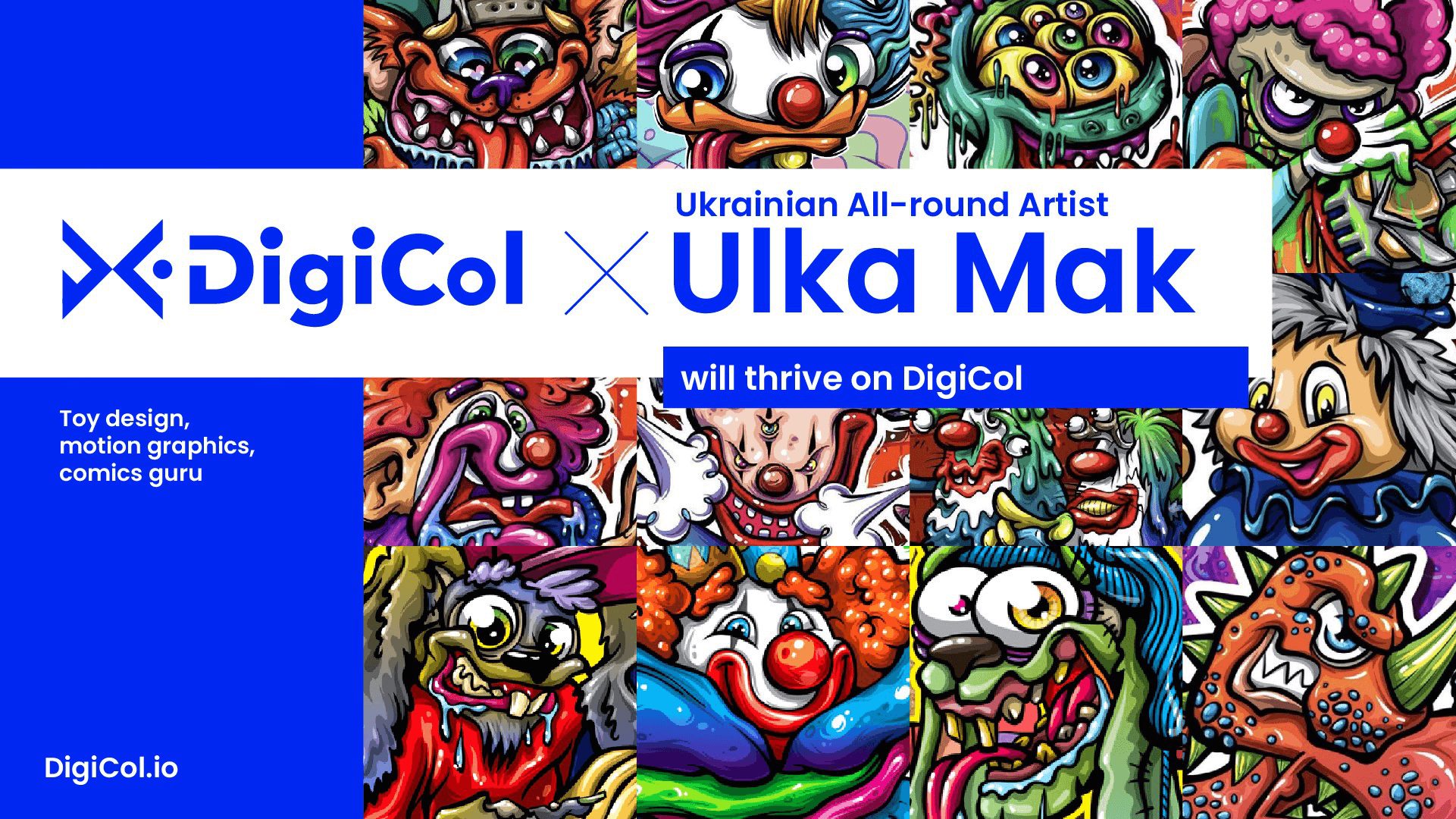 DigiCol NFT Community Artist | Ulka Mak