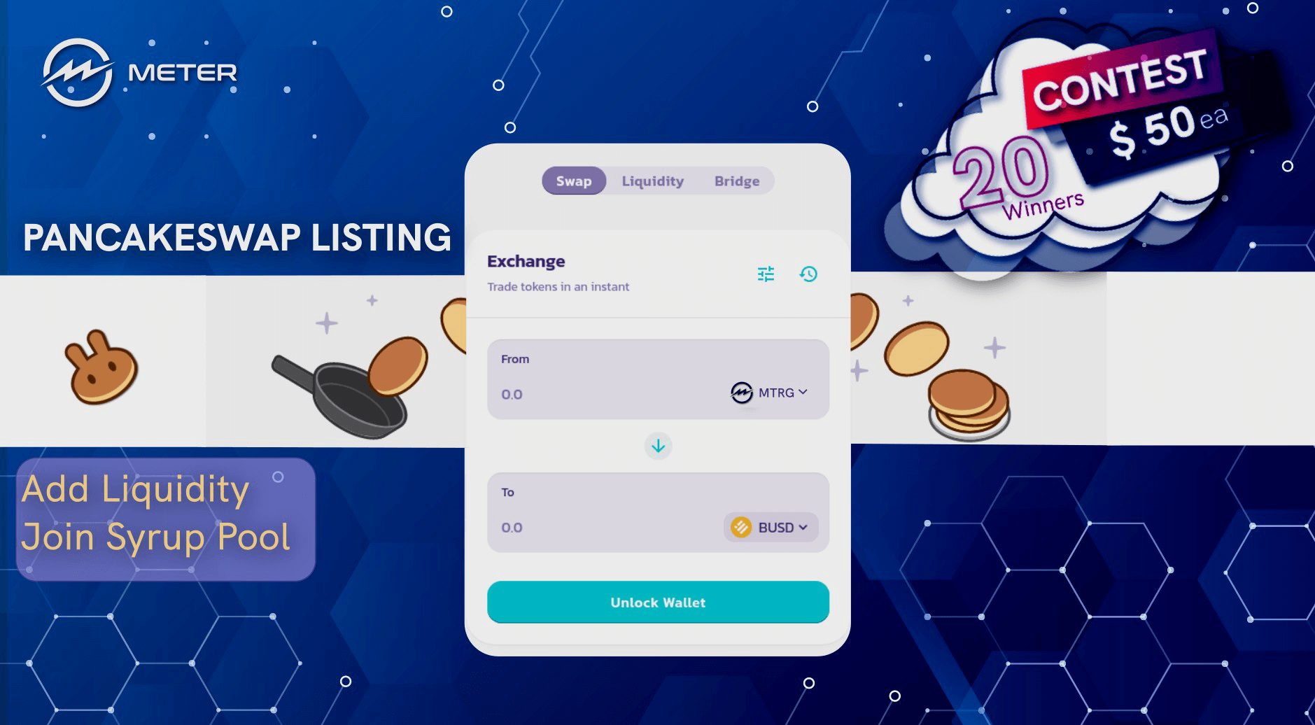 Listing Contest by PancakeSwap x Meter.io