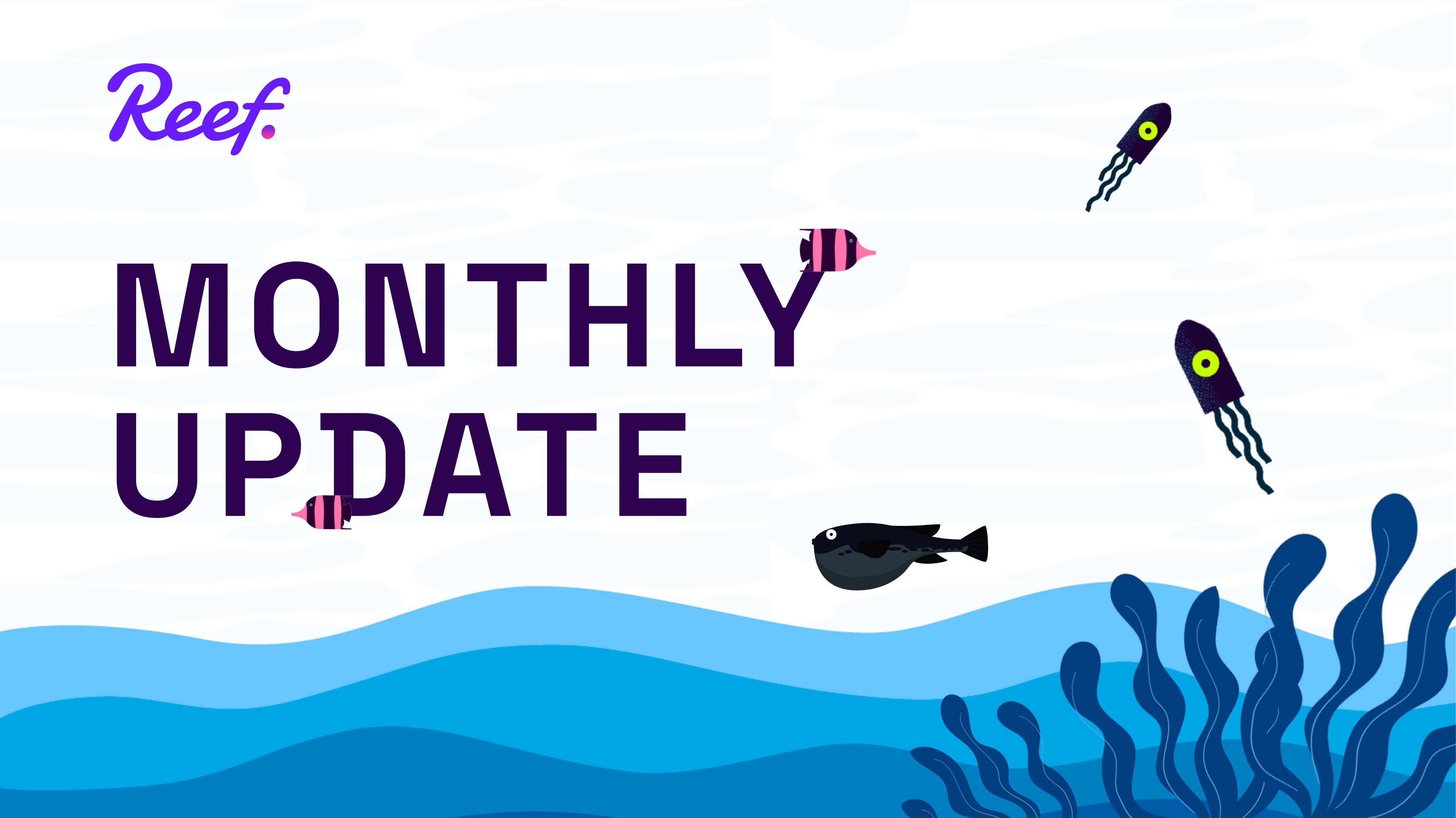 Reef Monthly Update | May 2021