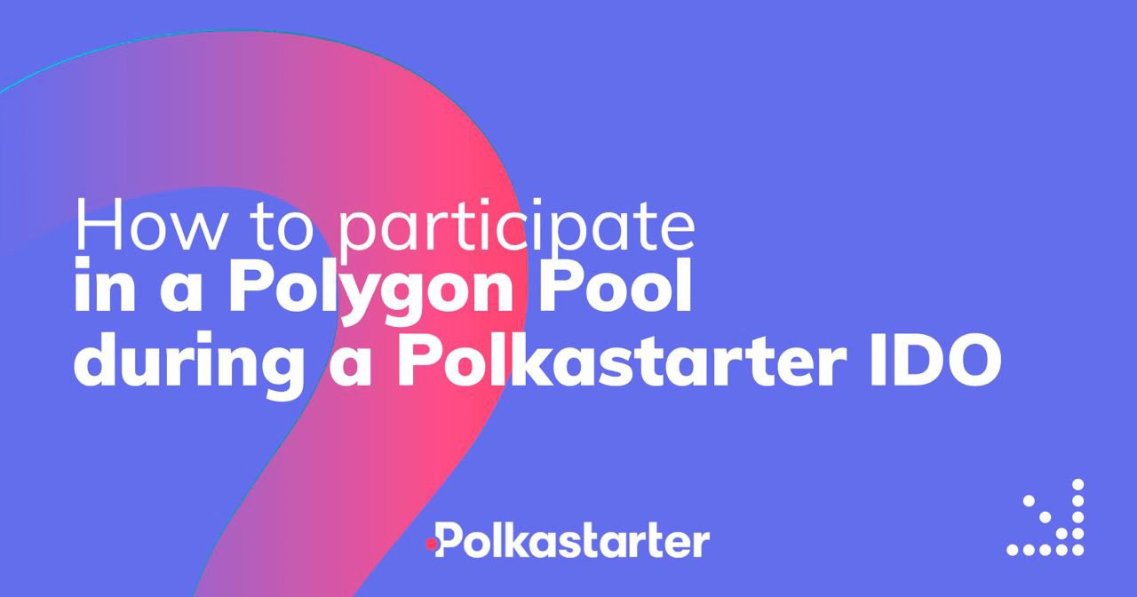 Polygon Pool During a Polkastarter IDO