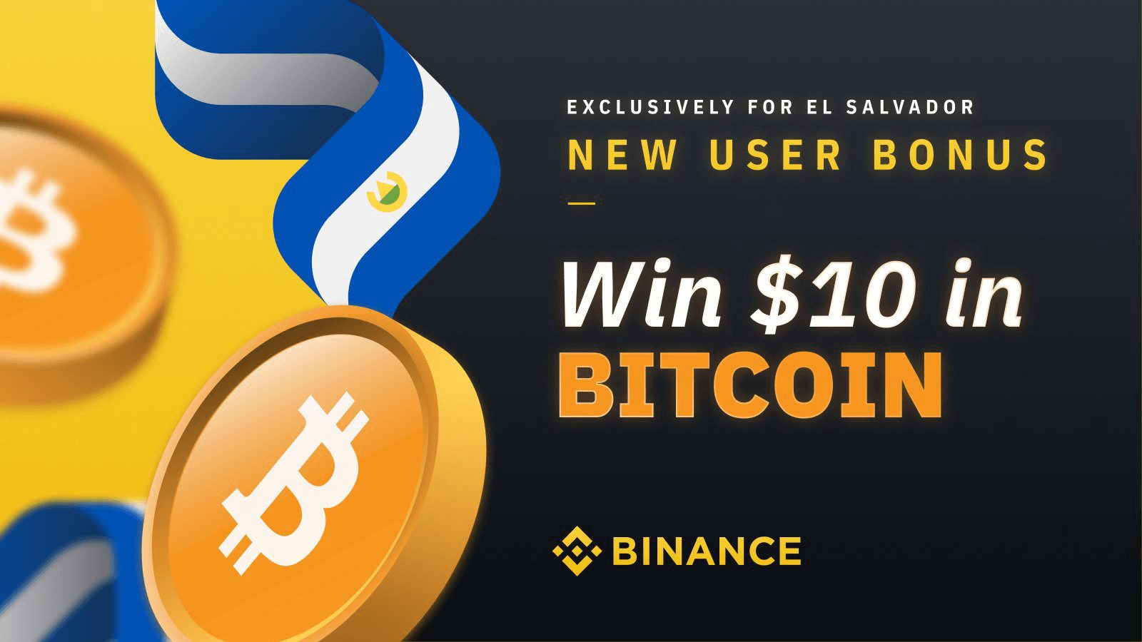 El Salvador New User Bonus by Binance