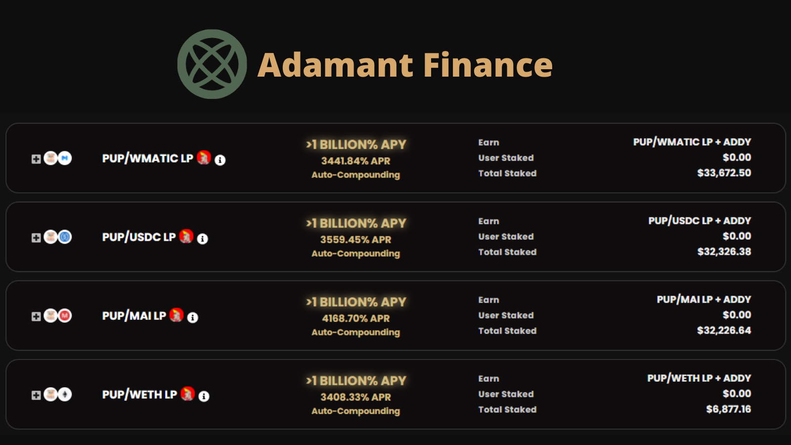 Adamant Finance