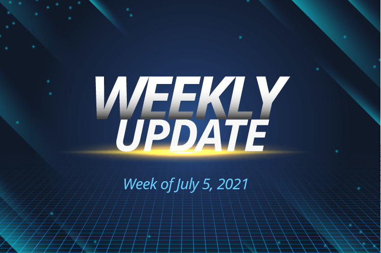 IDEX Weekly Update | July 5, 2021