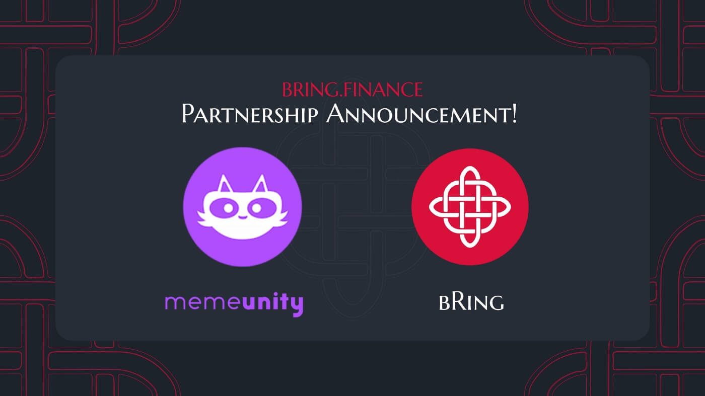 BRING.FINANCE x Memeunity Partnership