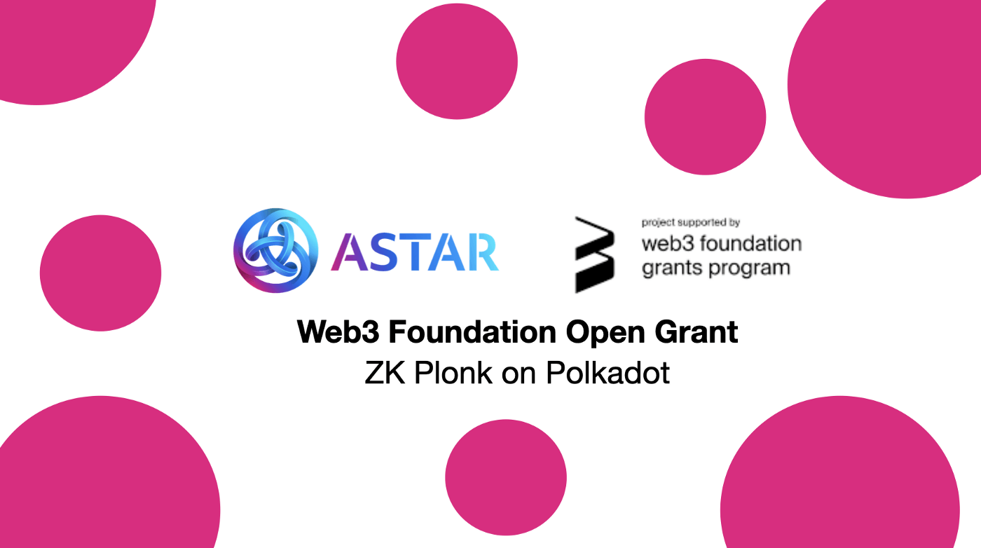 Astar Receives Web3 Grant