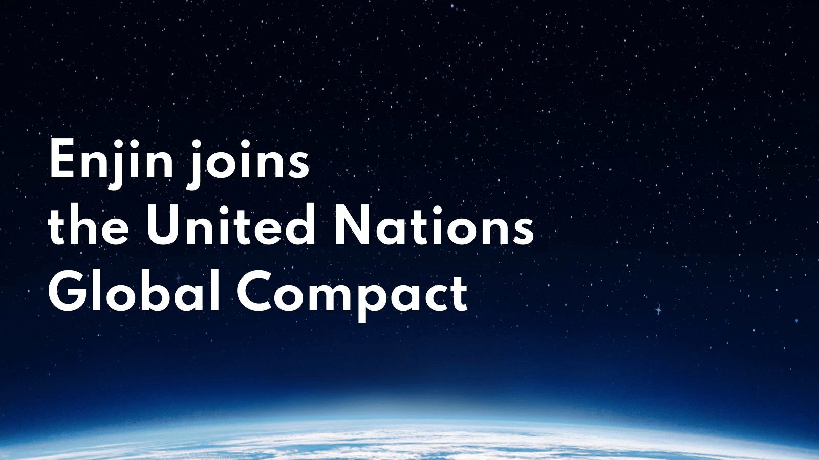 Enjin x United Nations Global Compact Partnership