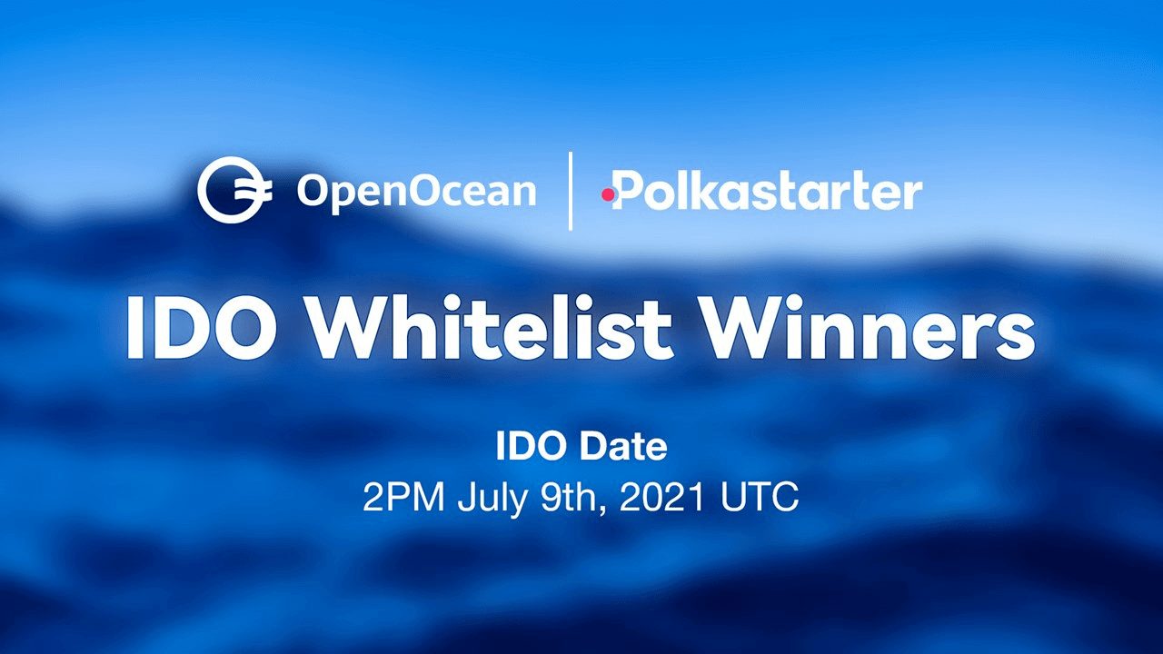 OpenOcean-Polkstarter Whitelist Winner Result