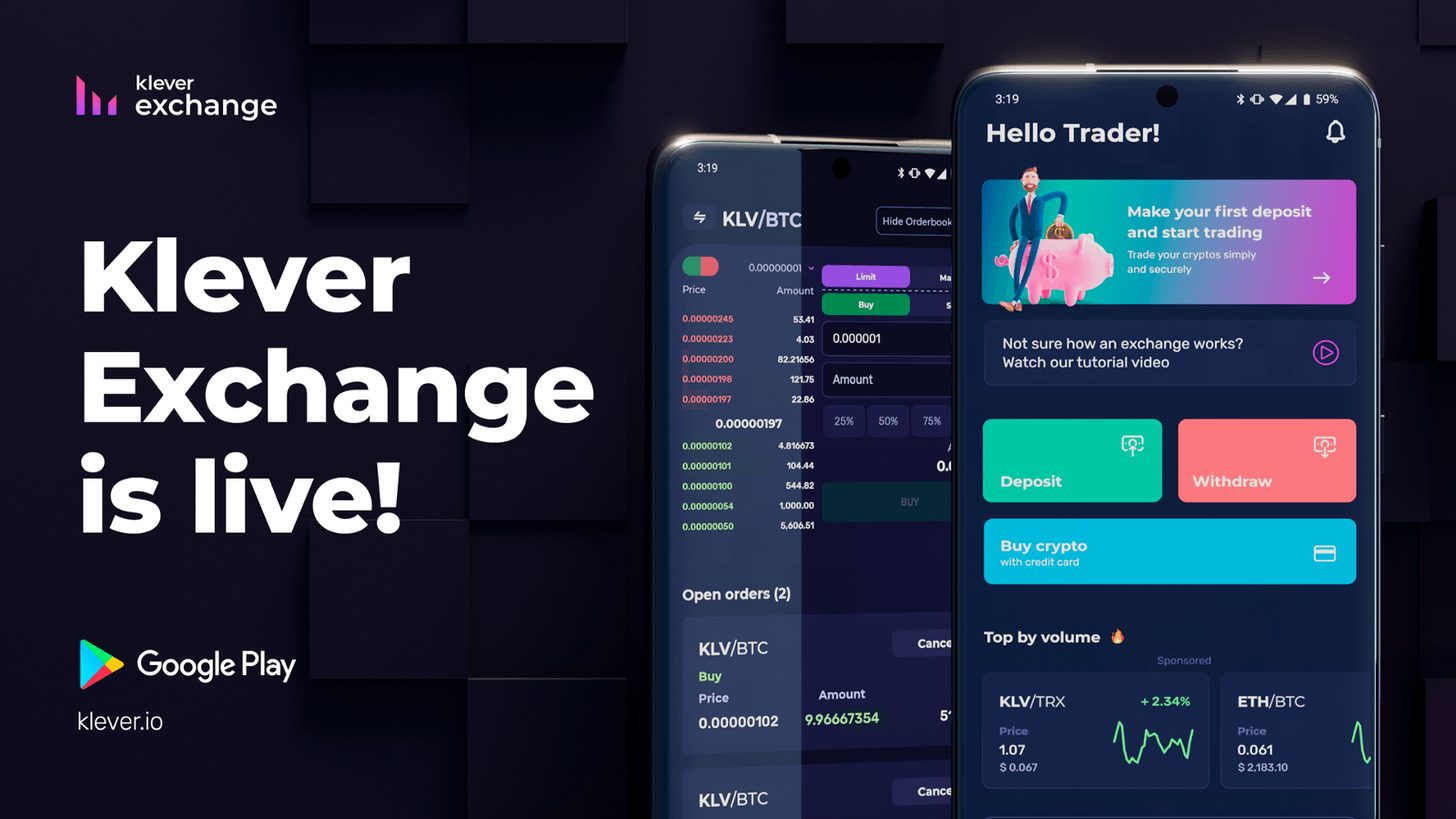 Klever Exchange is Live