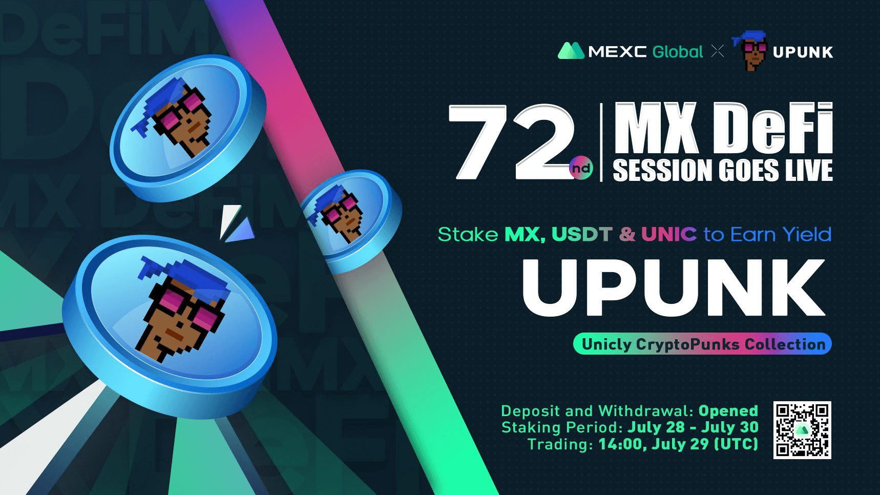 uPUNK x MEXC Global "MX DeFi'' Session