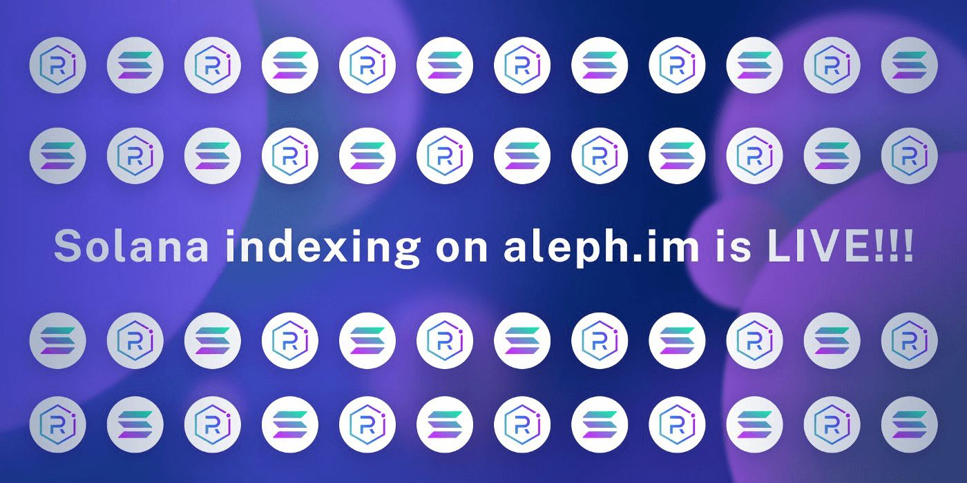 Solana Decentralized Indexing on Aleph.im