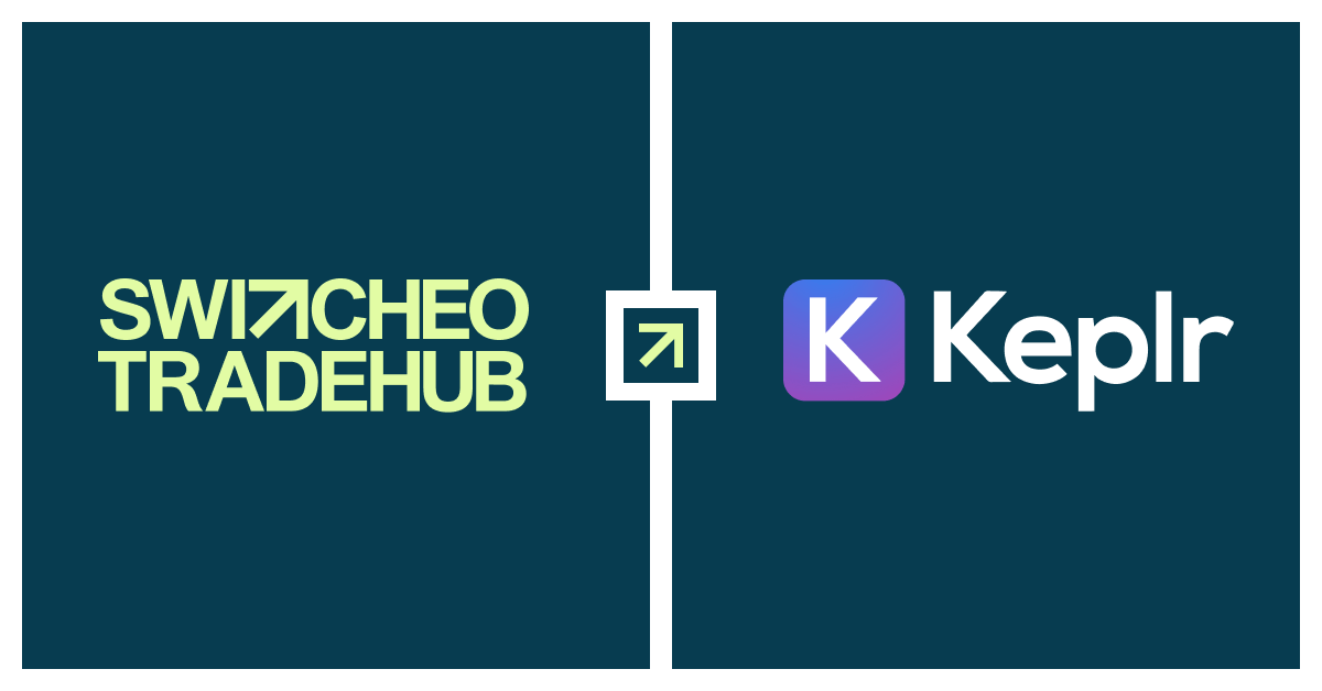 Switcheo TradeHub x Keplr Wallet Integration