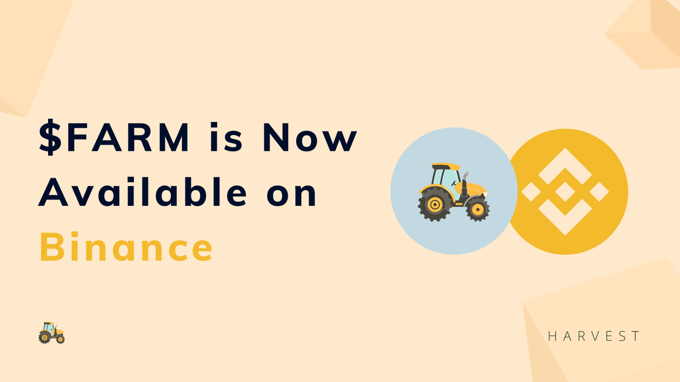 FARM is Now on Binance