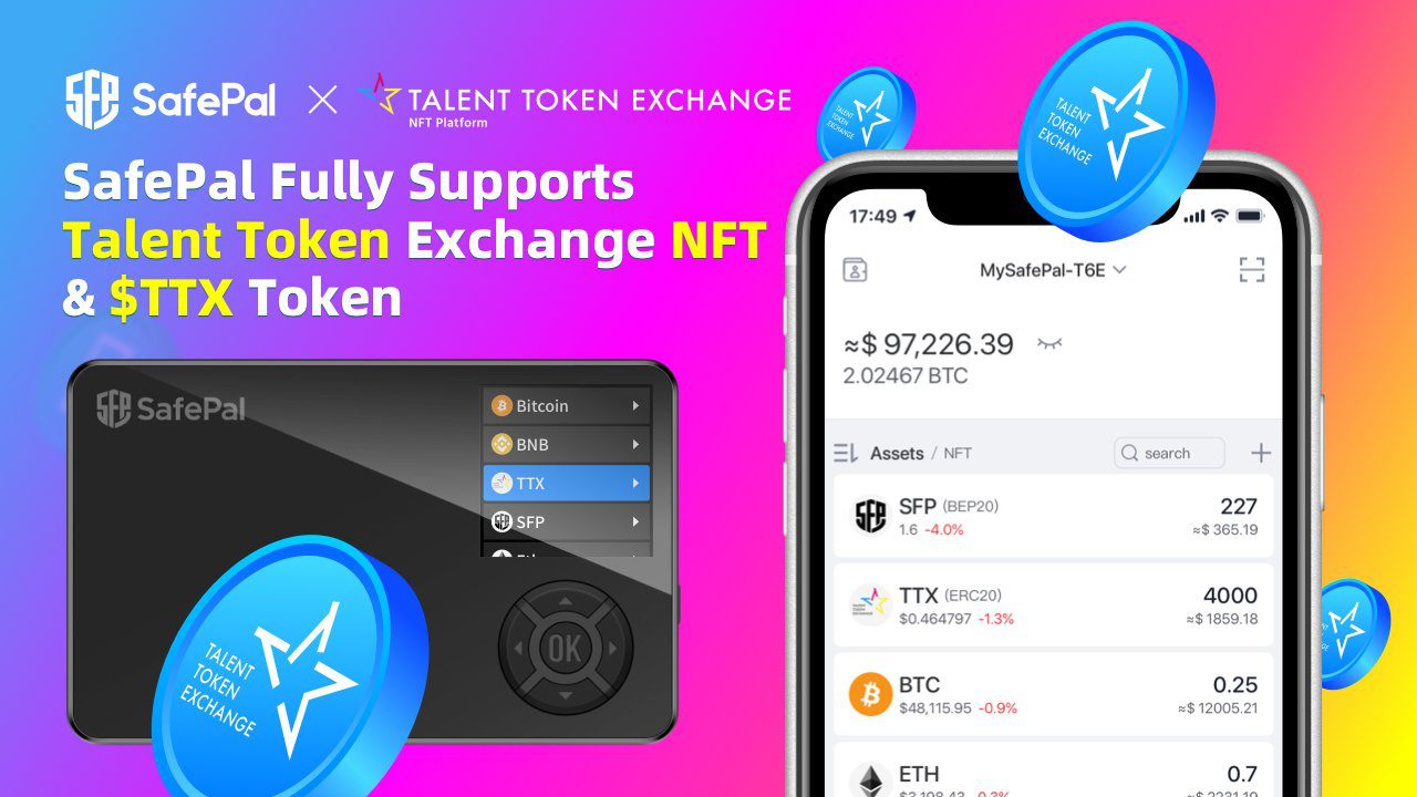 SafePal x TTX-NFT Partnership