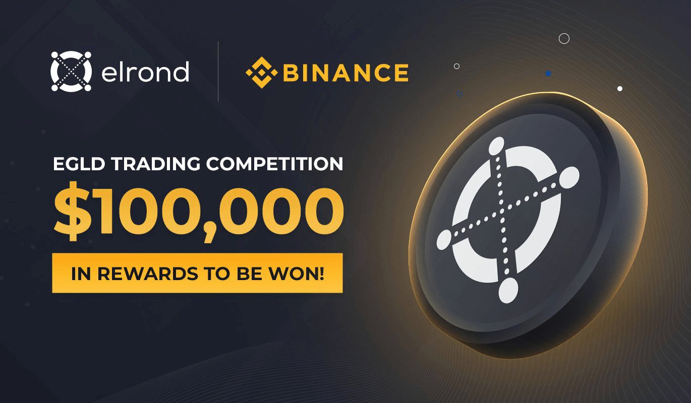 Binance x Elrond $EGLD Trading Competition