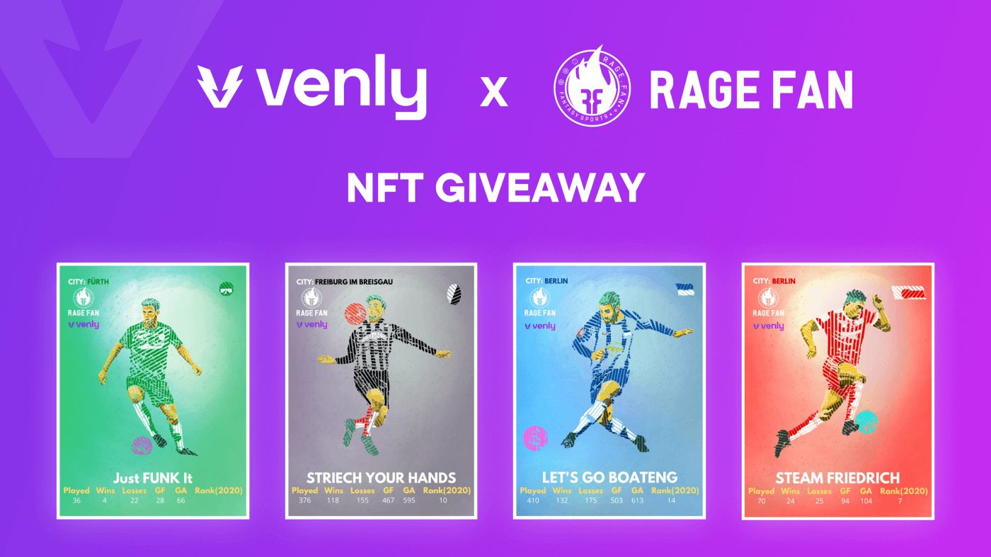 Venly x Rage Fan NFT Giveaway