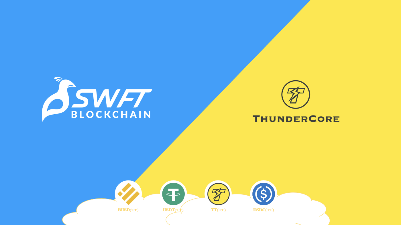 Thunder Token and ThunderCore Stablecoins Launched on SWFT AllChain Swap