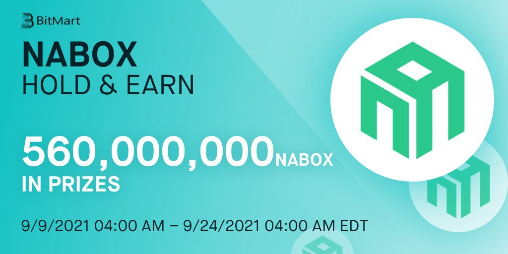 NABOX Hold & Earn Promotion by BitMart Exchange