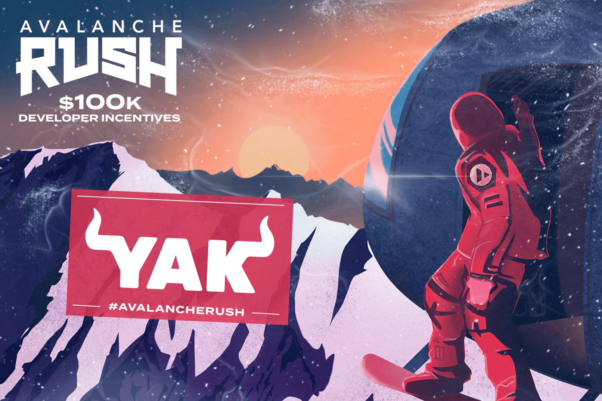 Yield Yak in Avalanche Rush Program
