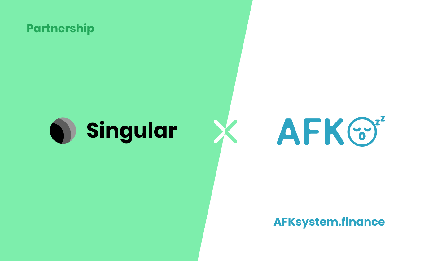 SingularFarm x AFK System Finance Partnership